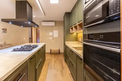 A cozinha ou kitchenette de Apartamento Tamy Wai Wai
