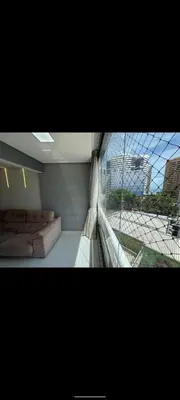 Uma área de estar em Apartamento por temporada Edifício Amazonas