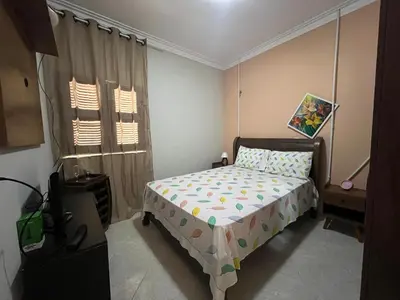 Uma cama ou camas num quarto em Casa São Roque
