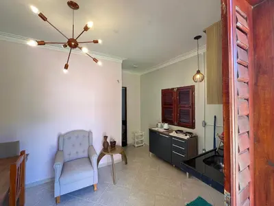 Uma televisão e/ou sistema de entretenimento em Casa São Roque