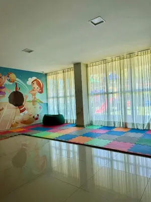 O clube infantil de VGFUN-447 3 quartos 2 wcs Vista Mar Pé na Areia Praia do Futuro