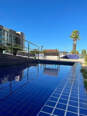 A piscina em ou perto de VGFUN-447 3 quartos 2 wcs Vista Mar Pé na Areia Praia do Futuro
