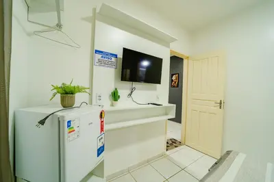 A planta de Flat Pet Friendly prox ao Aeroporto