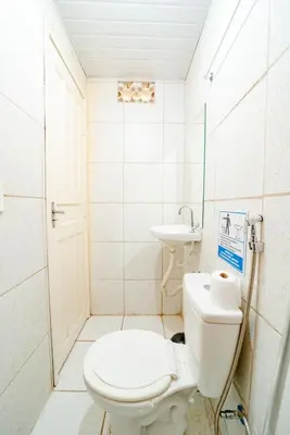 Uma casa de banho em Flat com Wi-Fi proximo ao Aeroporto