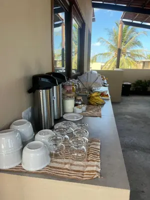 Comodidades para chá e café em Vila Dádiva Jeri