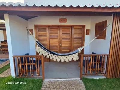 A planta de Casa Ó Paí - Chalés em Pontal de Maceió