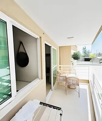 Uma varanda ou terraço em BP03B - Viva a experiência Cumbuco! Se você ama o mar, este é o seu destino