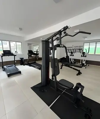 O centro de fitness e/ou as comodidades de fitness de BP03B - Viva a experiência Cumbuco! Se você ama o mar, este é o seu destino