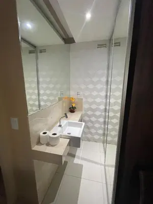 Uma casa de banho em Luxury apartment on the seafront with incredible views!!!