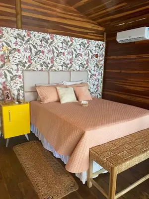 Uma cama ou camas num quarto em Villa kite