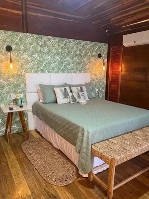 Uma cama ou camas num quarto em Villa kite