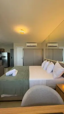 A planta de Elegância e conforto a passos da Beira-mar