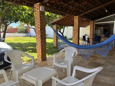 A planta de Casa Pé na Areia - Com PISCINA, CHURRASQUEIRA E VISTA PRIVILEGIADA - Beberibe