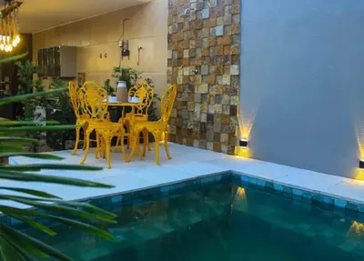 A piscina em ou perto de Casa Bons Ventos Preá