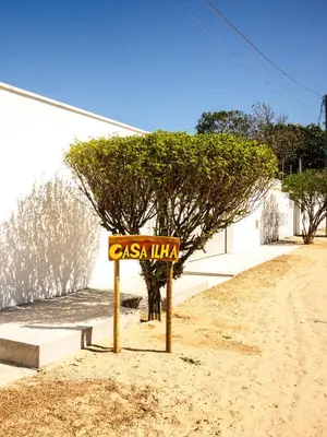A planta de Kite Oasis Parajuru Casa Ilha