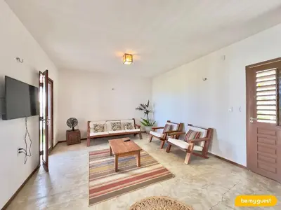 Uma televisão e/ou sistema de entretenimento em Reserva BeachFront - Retirinho