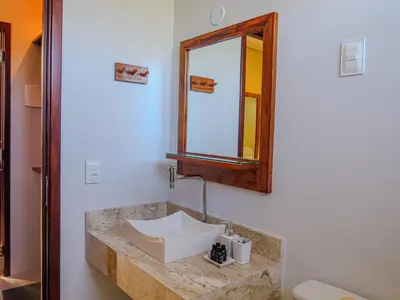 Uma casa de banho em Oasis by Vila Coqueiros Cumbuco