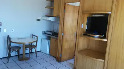 A cozinha ou kitchenette de Classic Residence Beira Mar