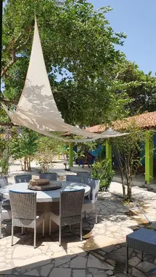 Um jardim no exterior de Casa MCAYA