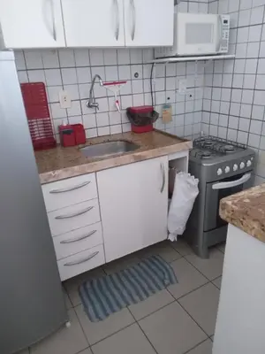 A cozinha ou kitchenette de Flat no Meireles 302
