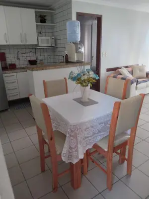 A cozinha ou kitchenette de Flat no Meireles 302