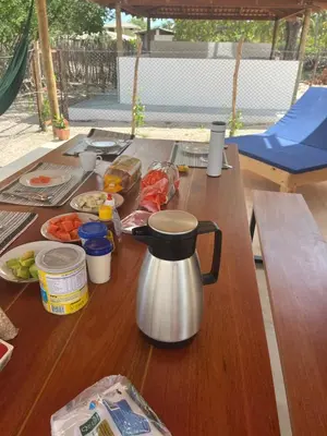 Refeições na casa de férias ou nas proximidades