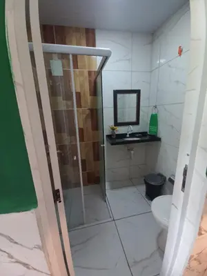 Uma casa de banho em Pousada Sítio Boas Novas