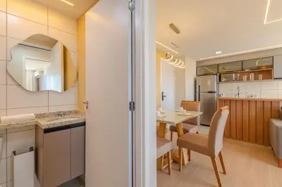 A cozinha ou kitchenette de Mirante #905 - Fortaleza por Carpediem
