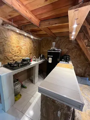 A cozinha ou kitchenette de Casa Refúgio do Alto