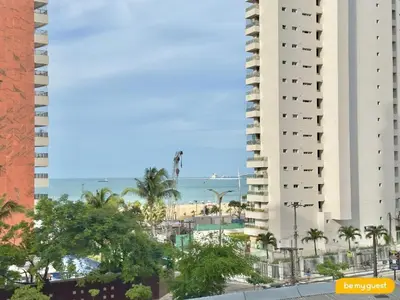 O edifício onde o apartamento está situado
