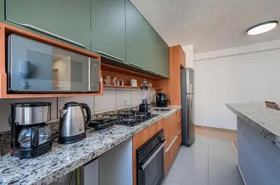 A cozinha ou kitchenette de Mirante #1302 - Apê em Fortaleza by Carpediem