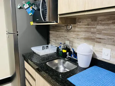 A cozinha ou kitchenette de Manhattan Beach Riviera 2 Terreo
