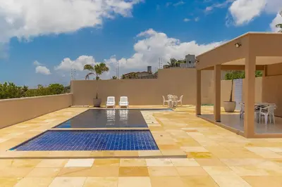 A piscina em ou perto de Beach Townhouses 5 - Porto das Dunas by Carpediem