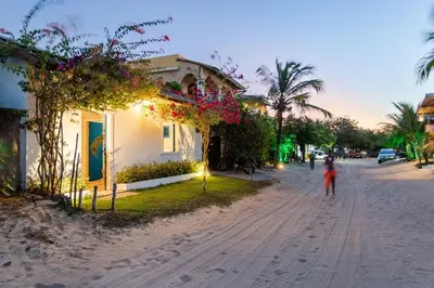 Os clientes hospedados em Villa Blu Jeri