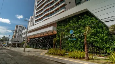 O edifício onde o apartamento está situado