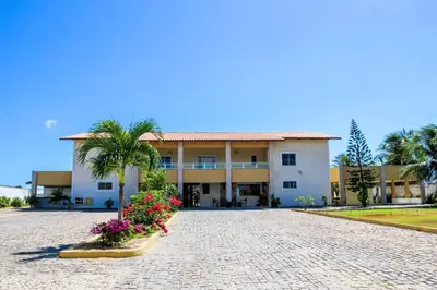 O edifício onde a estalagem está situado
