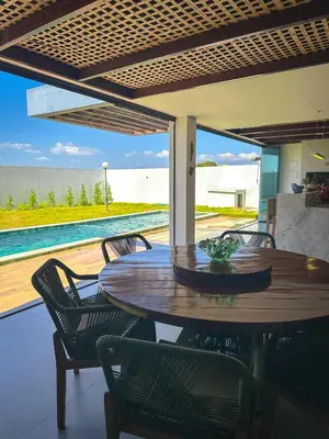 Paisagem natural perto da casa de férias