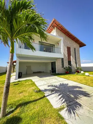 O edifício onde a casa de férias está situado