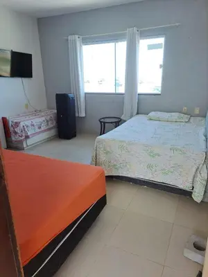 Uma cama ou camas num quarto em pousada Requenguela