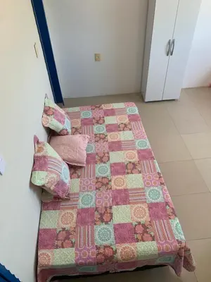 Uma cama ou camas num quarto em pousada Requenguela
