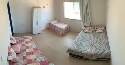 Uma cama ou camas num quarto em pousada Requenguela