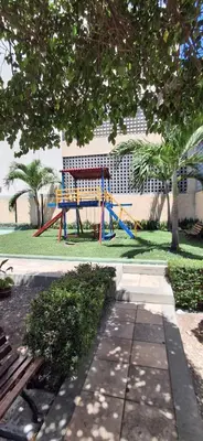 A área de jogos para crianças em Vista Mar Praia de Iracema - Rua dos Ararius, 55 apto 1704 A praia de Iracema