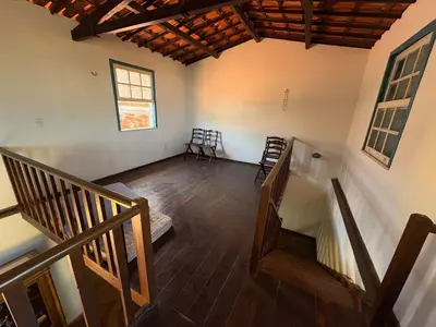 Uma área de estar em Prainha Beach House - Aquiraz