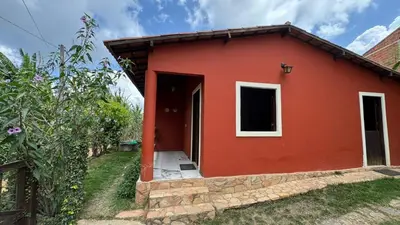 O edifício onde a casa de férias está situado