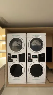 A planta de Studio novo de alto padrão na Beira Mar