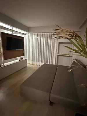 Uma televisão e/ou sistema de entretenimento em Scala Residence - Beira Mar Fortaleza - Apto 408