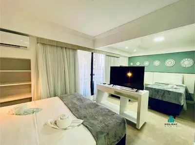 Uma cama ou camas num quarto em Scala Residenza by Holiday Stays