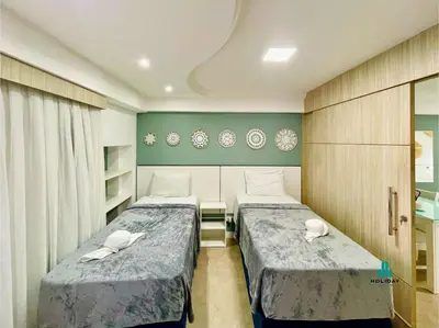 Uma cama ou camas num quarto em Scala Residenza by Holiday Stays