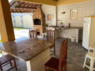 A cozinha ou kitchenette de Casa no cumbuco