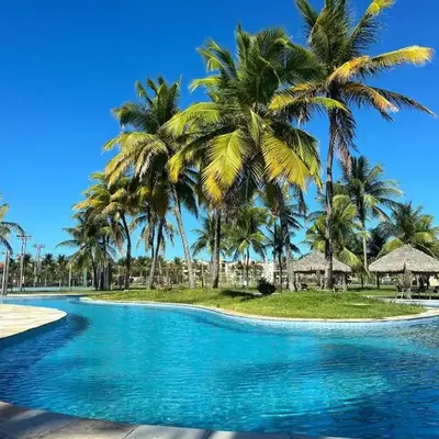 Apto EnCanto do Mar - Apenas 50m da praia e piscinas! Aquaville Resort